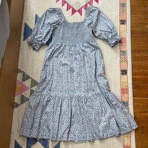 Madewell Lucie Sunflower Field Dress Small